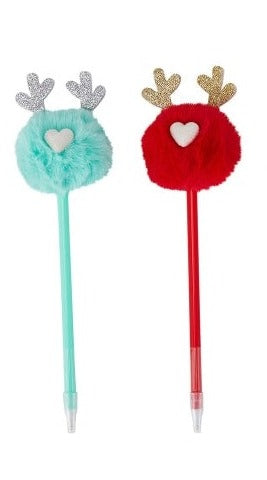 Christmas Pom Pom Pen