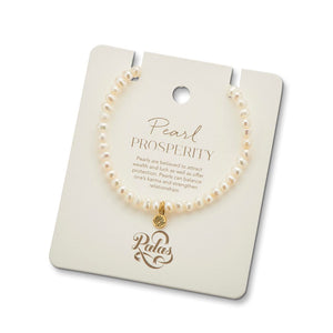 Palas Healing Gem Bracelet | Pearl