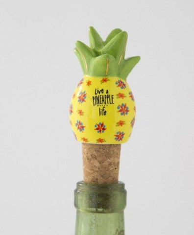 Pineapple Bottle Stopper