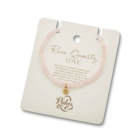 Palas Healing Gem Bracelet | Rose Quartz
