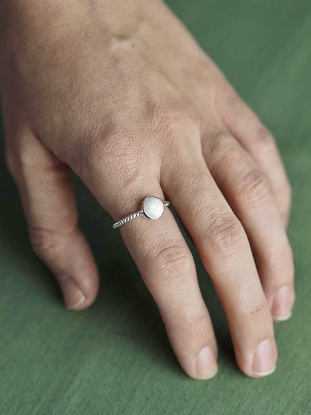 Opal Ring | White