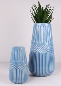 Zari Vase | Blue