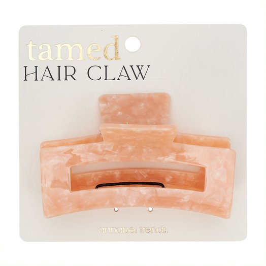 Tamed Hair Claw | Pink Pearl