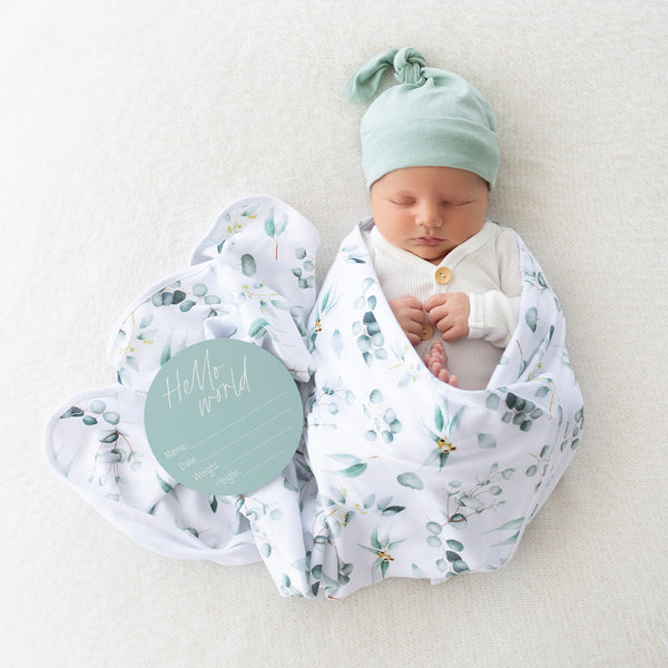 Baby Announcement Set | Eucalyptus
