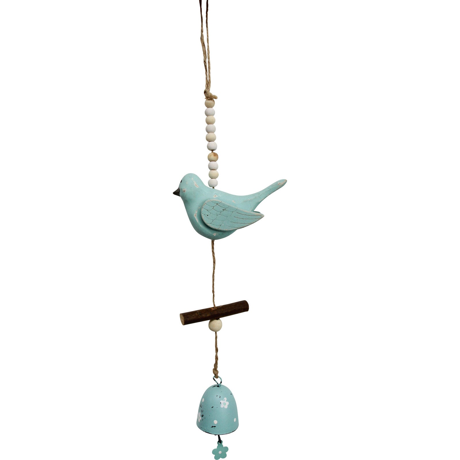 Bird Bell Hanging | Blue