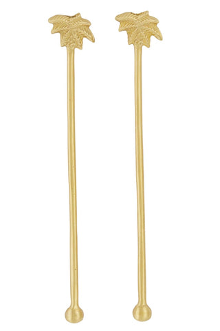 Tropic Brass Cocktail Stirrers