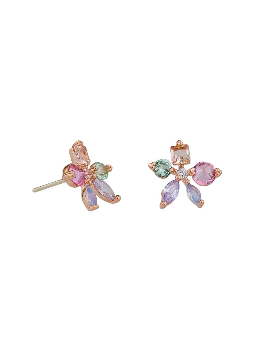 Crystal Flower Earrings | Tiger Tree