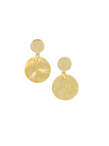 Gold Textured Disc | Tiger Tree