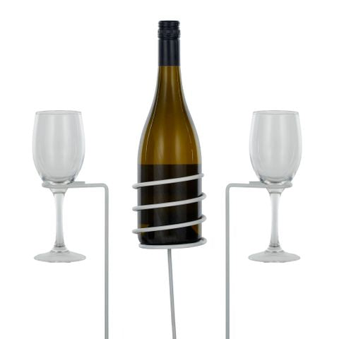 Fresco Metal Wine Holder Spike Set