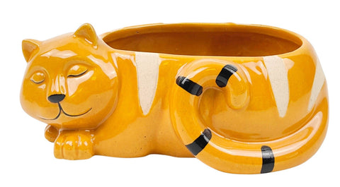 Ginger Cat Pot