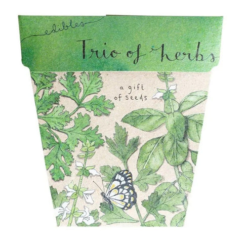 Trio of Herbs Seeds | Sow n Sow Card