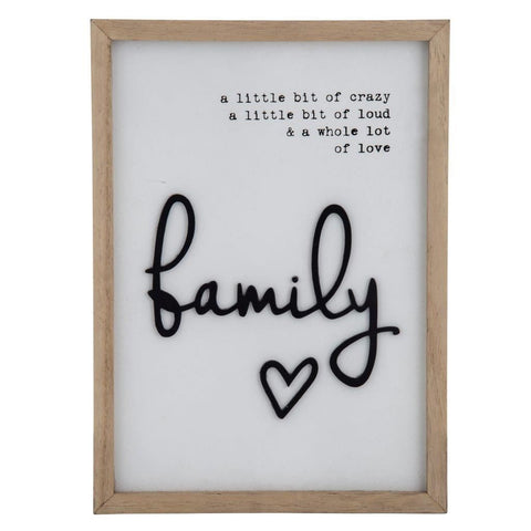 Family Wall Plaque