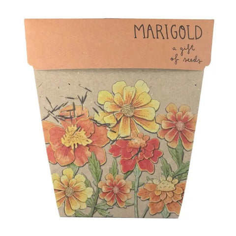 Marigolds Gift of Seeds Card | Sow N Sow