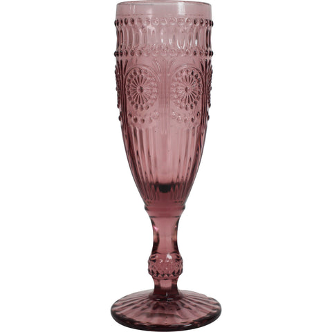 Pink Champagne Glass