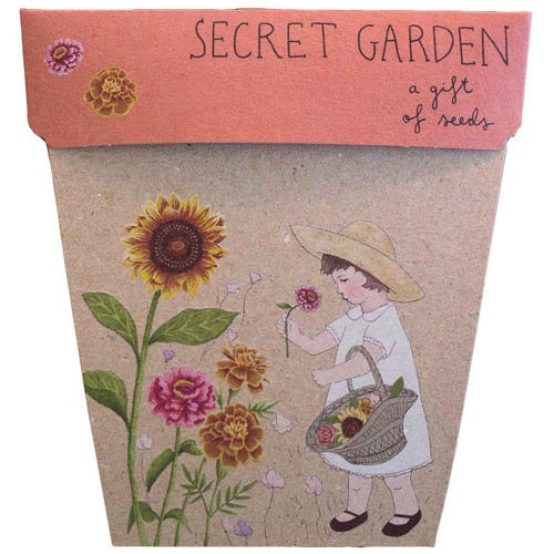 secret garden seeds Secret Garden Gift of Seeds Card