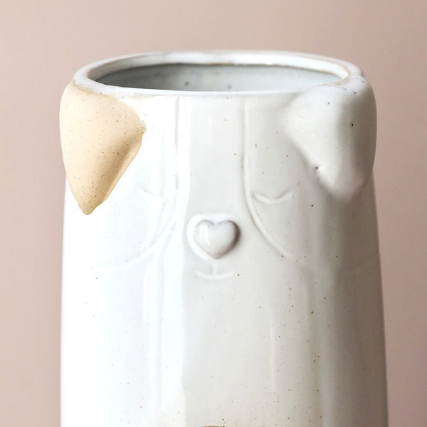 Dog Vase