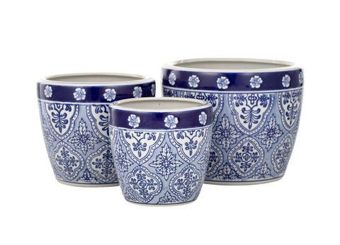 Royal Blue Pots