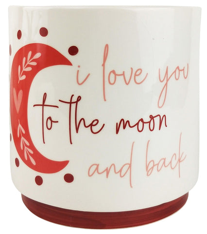 Love You To The Moon & Back Pot