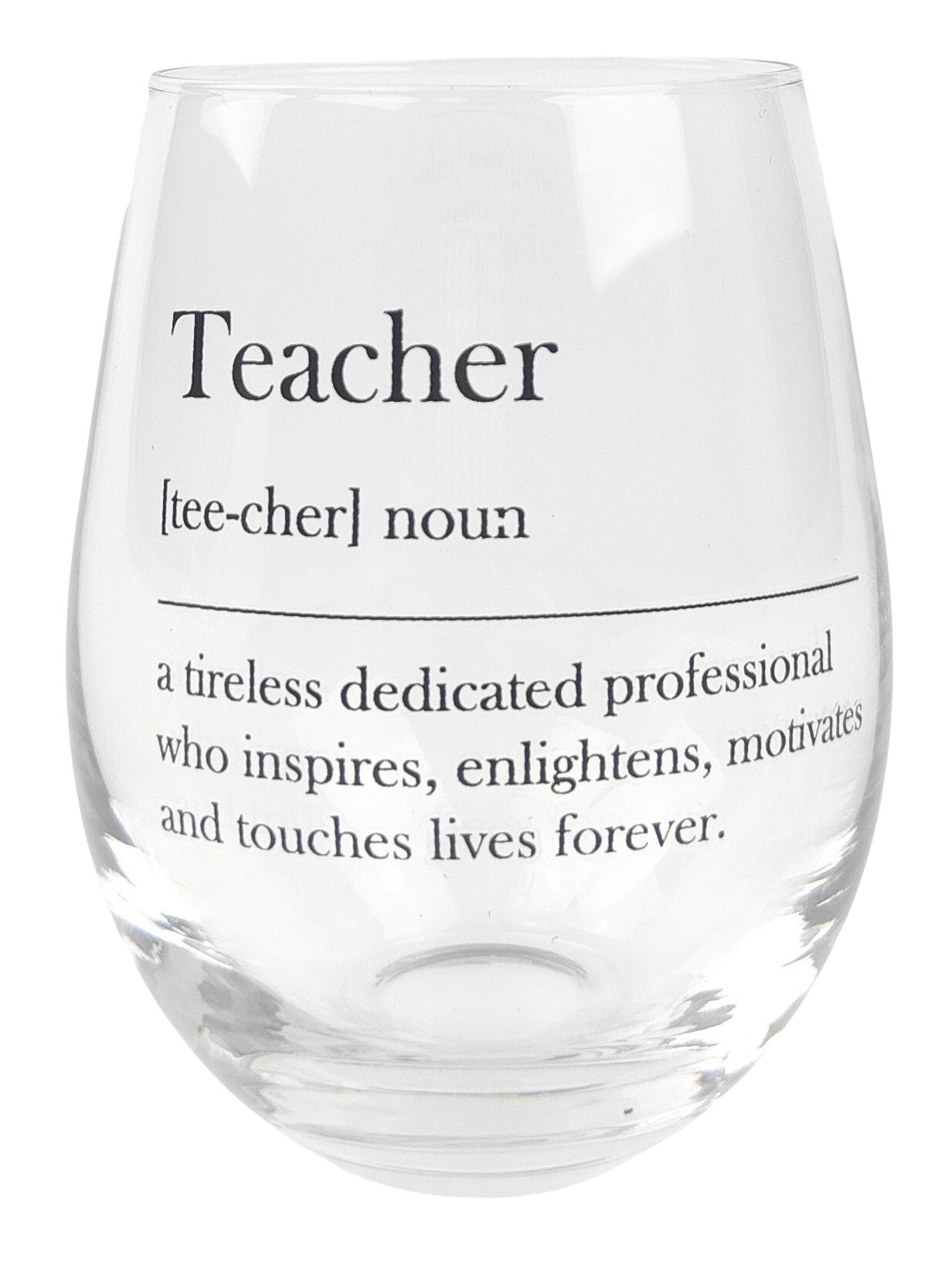 Teacher Drinking Glass